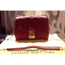 Louis Vuitton Monogram Empreinte SAINT-GERMAIN BB M94552 Burgundy JK2462nV16