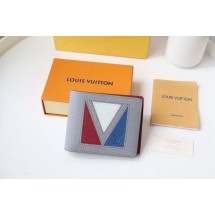 Louis Vuitton MULTIPLE WALLET M30799 Gray JK49Gm74