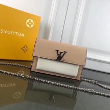 Louis Vuitton MYLOCKME BB CHAIN LOUISE M63471 apricot JK1613Dq89