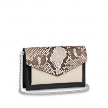 Louis vuitton MYLOCKME CHAIN POCHETTE N97000 Black JK987Af99