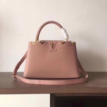 Louis Vuitton original Elegant Capucines BB Bags M94517 pink JK2057ED90