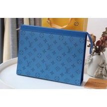 Louis Vuitton POCHETTE VOYAGE MM M30761 blue JK475Yv36