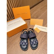 Louis Vuitton SANDAL 91082-1 Heel 2CM JK1952Gp37