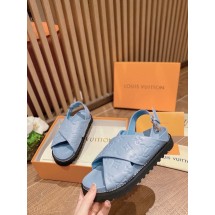 Louis Vuitton SANDAL 91083-4 Heel 2CM JK1945MB38