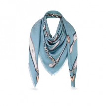 Louis Vuitton Scarf A3256 Blue Scarf JK3709Ri95