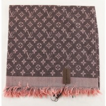 Louis Vuitton Scarves Cotton LV6723G Black&Pink JK3827EW67