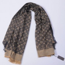 Louis Vuitton Scarves Cotton WJLV091 Brown JK3861oJ62