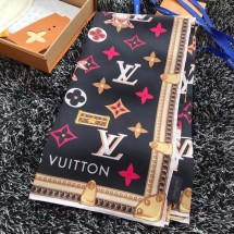 Louis Vuitton silk Scarf 77030-1 Scarf JK3530Zf62
