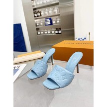 Louis Vuitton slipper 25192-4 Heel 9.5CM JK1928Yr55