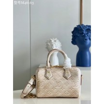 Louis Vuitton SPEEDY BANDOULIERE 20 M46163 Pale Beige JK5697Va47