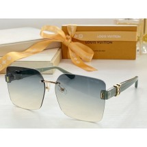 Louis Vuitton Sunglasses Top Quality LVS00318 JK5061Lp50