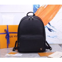 Louis Vuitton Taiga cowhide leather BACKPACK M30258 BLACK JK133Ym74