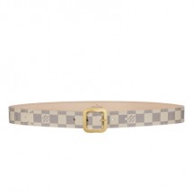 Louis Vuitton Tresor Damier Azur Belt M9730V JK3047Gp37