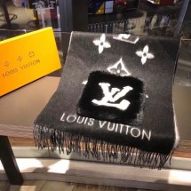 Luxury Louis Vuitton scarf Wool&Cashmere 33665-2 JK3470Lv15