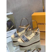 Luxury Louis Vuitton Shoes LVS00100 Heel 10CM JK1645Lv15