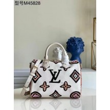 Replica Cheap Louis Vuitton SPEEDY BANDOULIERE 25 M45828 Cream JK288Mq48