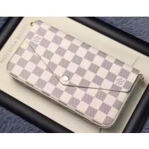 Replica Fashion Louis Vuitton Damier Azur Canvas POCHETTE FELICIE N63106 JK579HM85