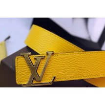 Replica Louis Vuitton Belt LV5767G Yellow JK2804Vi77