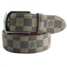 Replica Louis Vuitton Damier Belts 9632 White JK3055iF91