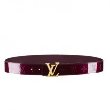 Replica Louis Vuitton Facettes Monogram Vernis Belt M9875U JK3051VA65