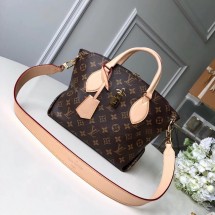 Replica Louis vuitton FLOWER ZIPPED TOTE BB M44351 Beige JK1430ED66