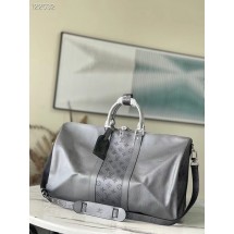 Replica Louis Vuitton KEEPALL BANDOULIERE 50 M53766 gray JK5670UD97