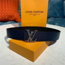 Replica Louis Vuitton Leather Belt M0164U 40MM JK2733XB19