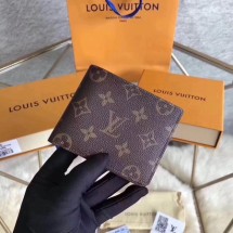 Replica Louis Vuitton Monogram Canvas MULTIPLE WALLET M60895 JK496VA65