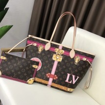 Replica Louis vuitton monogram canvas original neverfull mm A40156 JK2017hD86