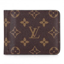 Replica Louis Vuitton Monogram Canvas Pince Wallet M66543 JK717hD86