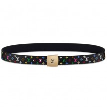 Replica Louis Vuitton Monogram Multicolore Calf Leather Belt M6890U JK3074ij65