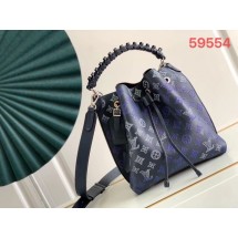 Replica Louis Vuitton MURIA M59554 Navy Blue JK59zR45