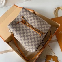 Replica Louis vuitton original Damier Azur NEONOE N44022 yellow JK1409Ix66