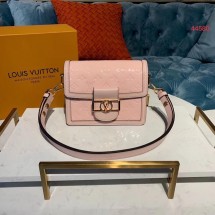 Replica Louis vuitton original MINI DAUPHINE M44580 pink JK1216SV68