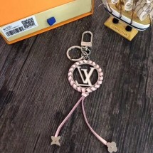 Replica Louis Vuitton VERY BAG CHARM AND KEY HOLDER M63081 PINK JK1653BB13