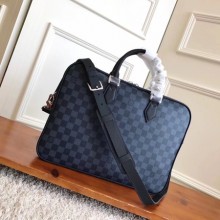 AAA Replica Louis Vuitton Damier Cobalt Canvas DANDY BRIEFCASE N63298 JK2229VB75