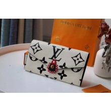 AAAAA Imitation Louis Vuitton Original wallet M69514 white JK203Sy67
