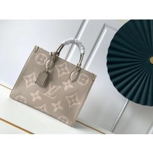 Copy Louis Vuitton Original Onthego medium tote bag M45495 grey JK666Ey31