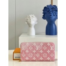 Fake 1:1 Louis Vuitton ZIPPY wallet M81226 pink JK34YK70