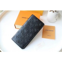 Fake Louis Vuitton BRAZZA WALLET M62900 black JK123Qv16