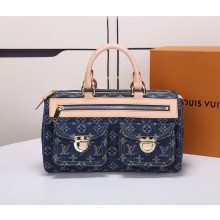 Fake Louis Vuitton Denim Tote bag M44462 JK1260Hj78