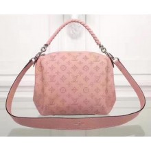Fake Louis Vuitton Mahina Leather BABYLONE CHAIN BB Bag M51223 Pink JK2328xE84