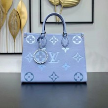 Fake Louis Vuitton ONTHEGO MM M45718 Summer Blue JK590eZ32