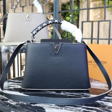 First-class Quality Louis Vuitton CAPUCINES PM M52388 black JK1500xO55