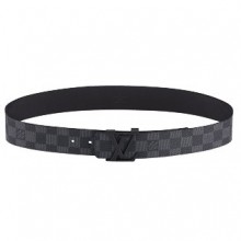 Hot Louis Vuitton Initiales Damier Graphite Belt M9808S JK3015io40