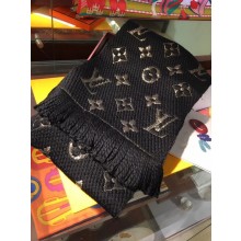 Imitation Cheap Louis Vuitton Cashmere Scarf LV3306A black JK3569fV17