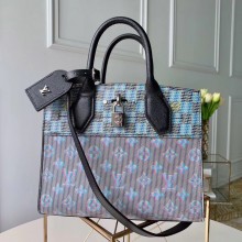 Imitation Louis Vuitton CITY STEAMER MINI M55470 Blue JK1078Oz49