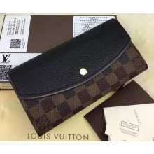 Imitation Louis Vuitton Damier Ebene Canvas NORMANDY WALLET N61261 JK618SU58