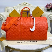 Imitation Louis Vuitton KEEPALL BANDOULIERE 50 M20963 Orange JK5609Xr29