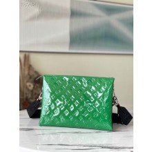 Imitation Top Louis Vuitton Monogram Vernis COUSSIN MM M57783 green JK148tr16